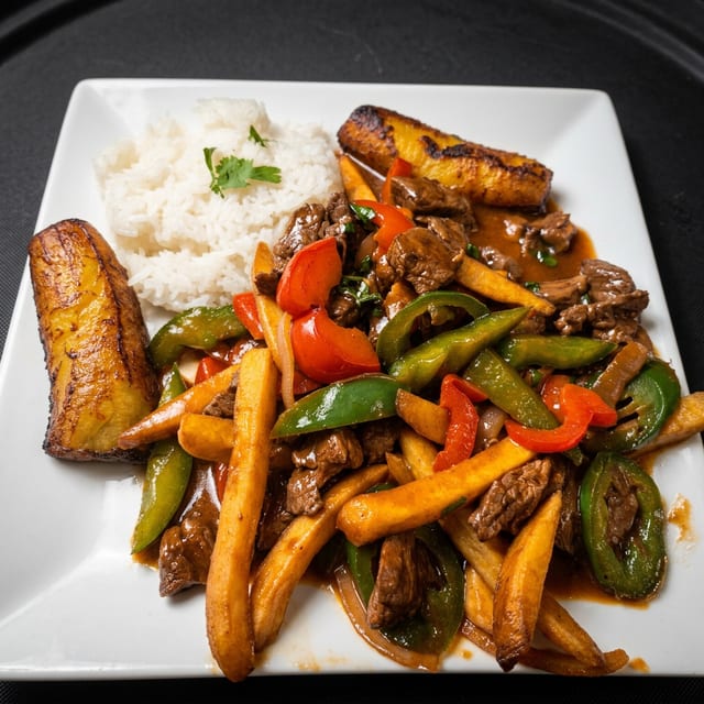 Lomo Saltado.